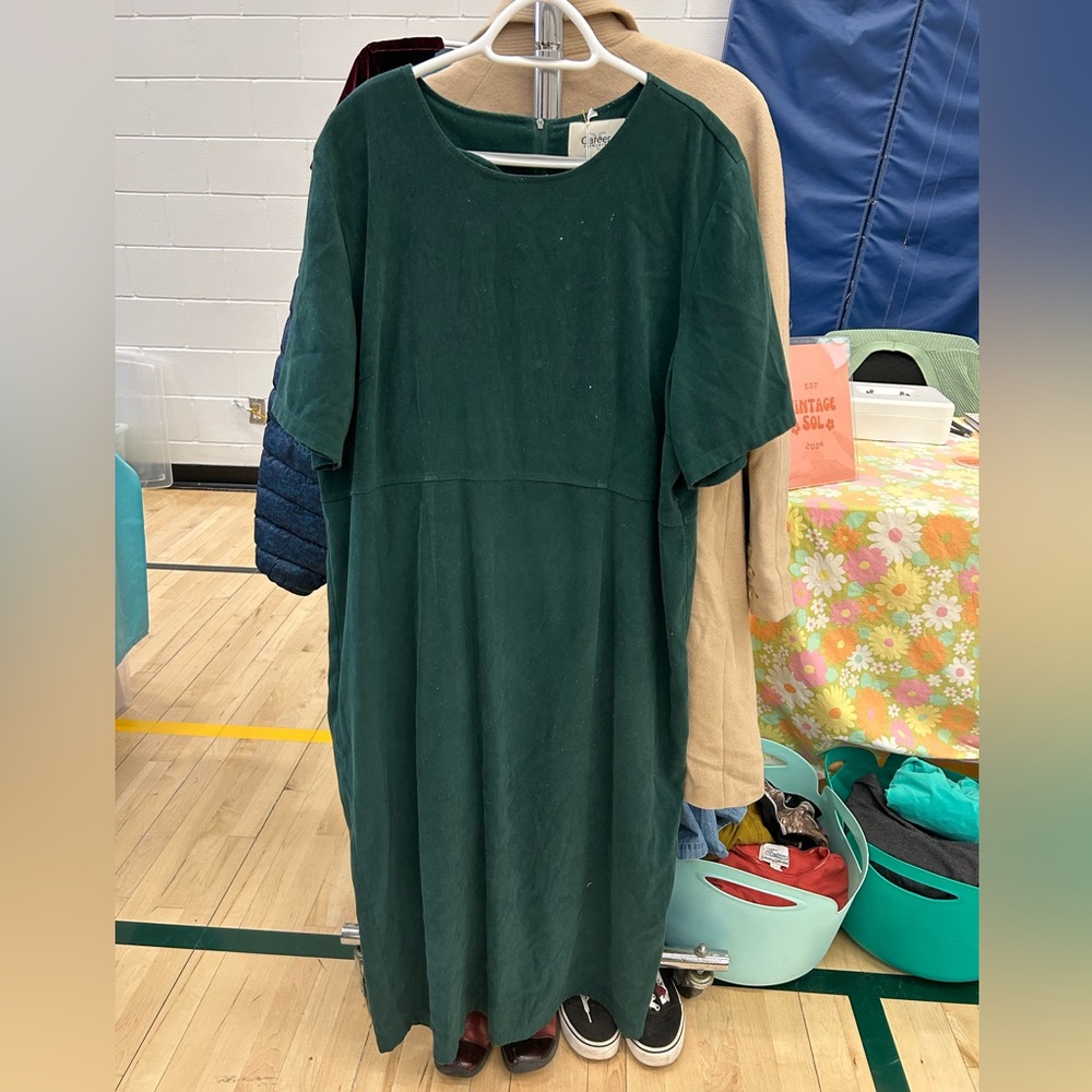 Career Elements Velvet Dress